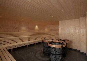 Finská sauna v EFI SPA Hotelu